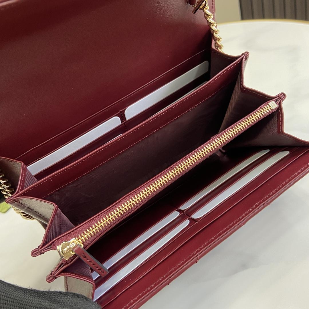Gucci GG Marmont Super Mini Bag(20-13-6cm)   - DopestKickz