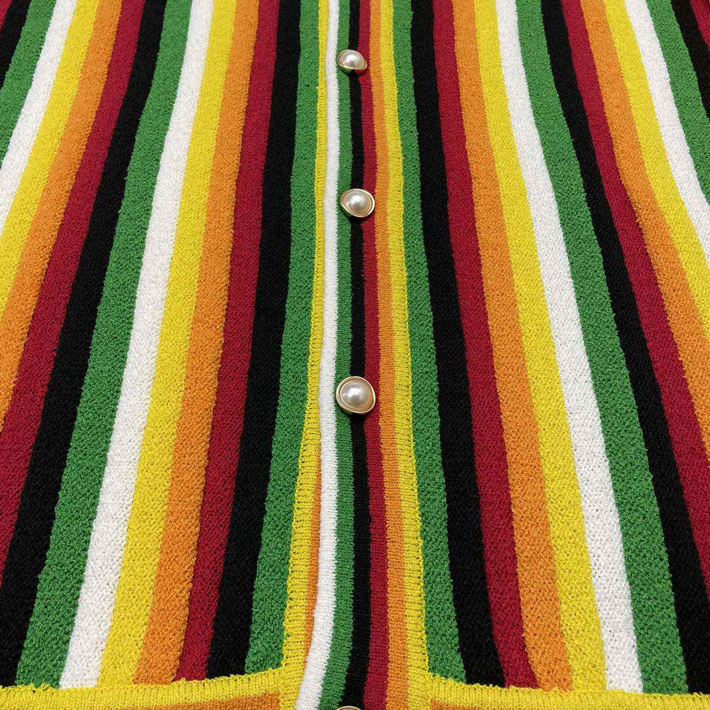 Casablanca Striped Towelling Shirt     D0041 - DopestKickz