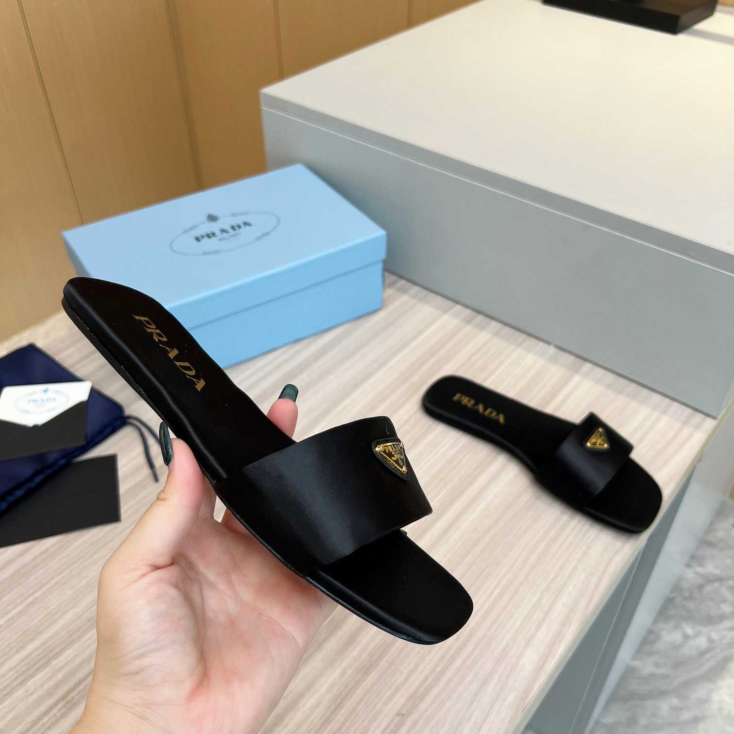 Prada Leather Slides - DopestKickz