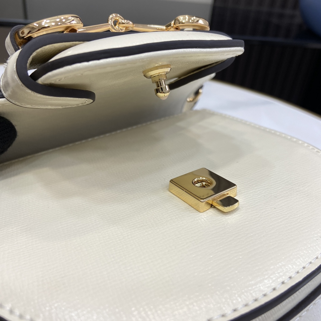 Gucci  Horsebit 1955 Mini Top Handle Bag - DopestKickz