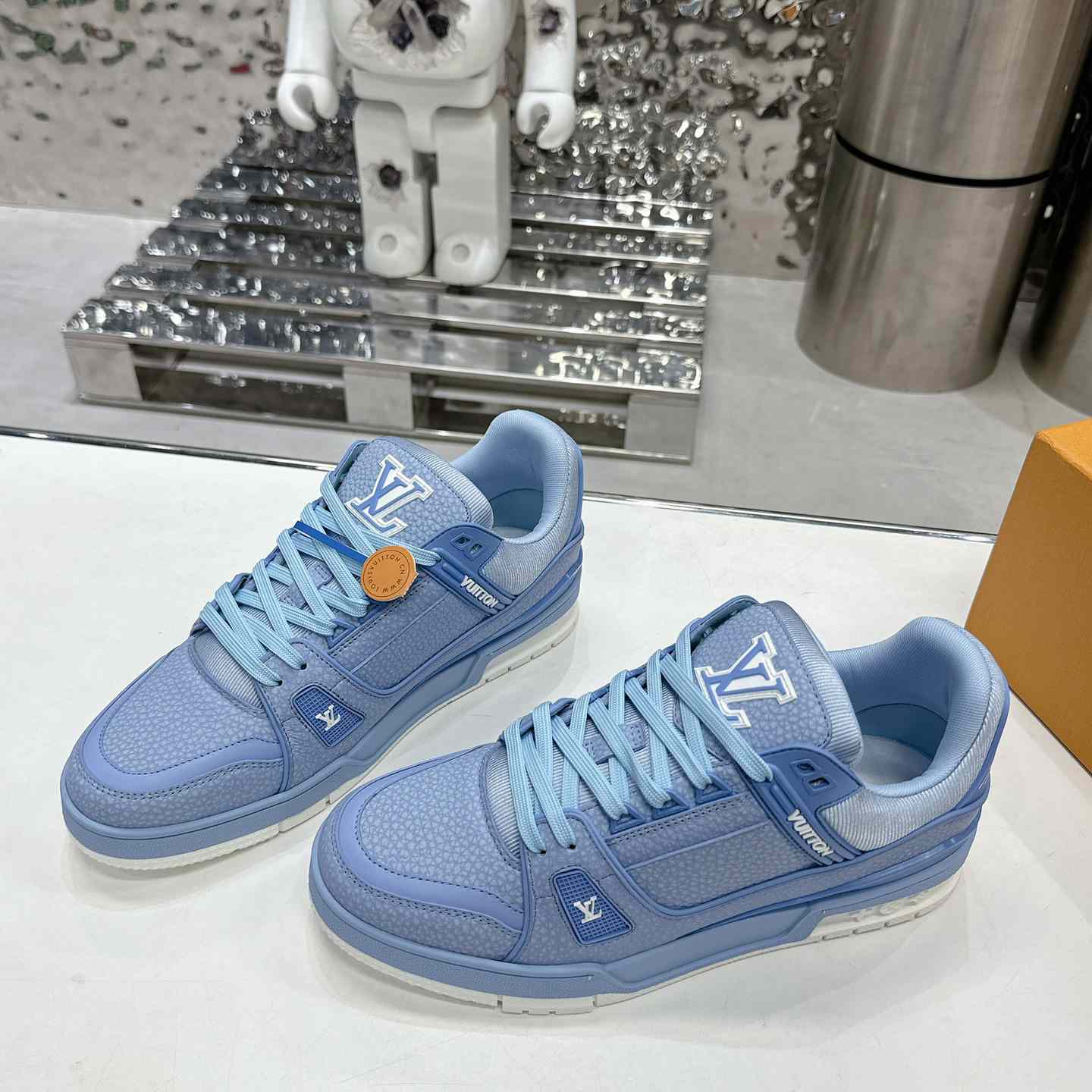 Louis Vuitton LV Trainer Sneaker    - DopestKickz