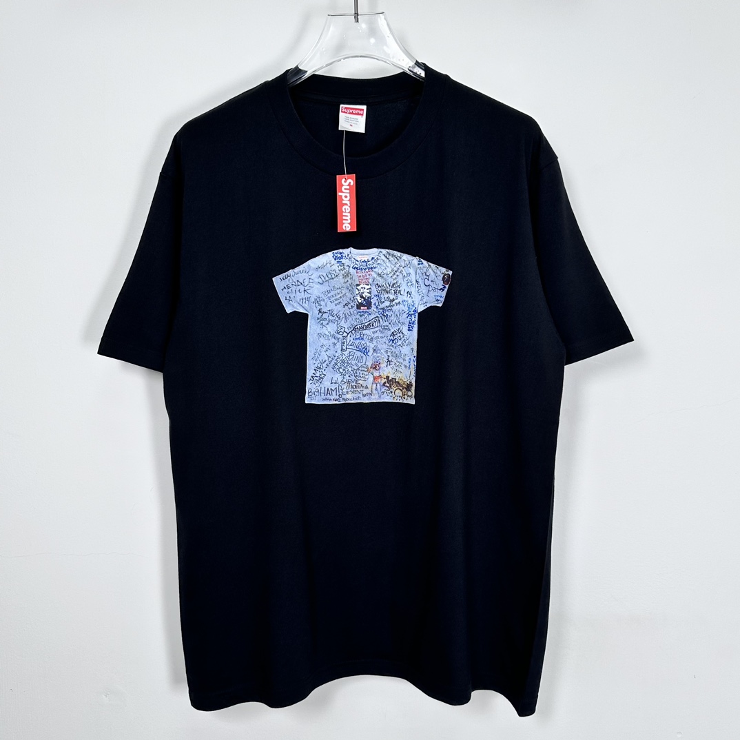 Supreme First Tee - White - DopestKickz