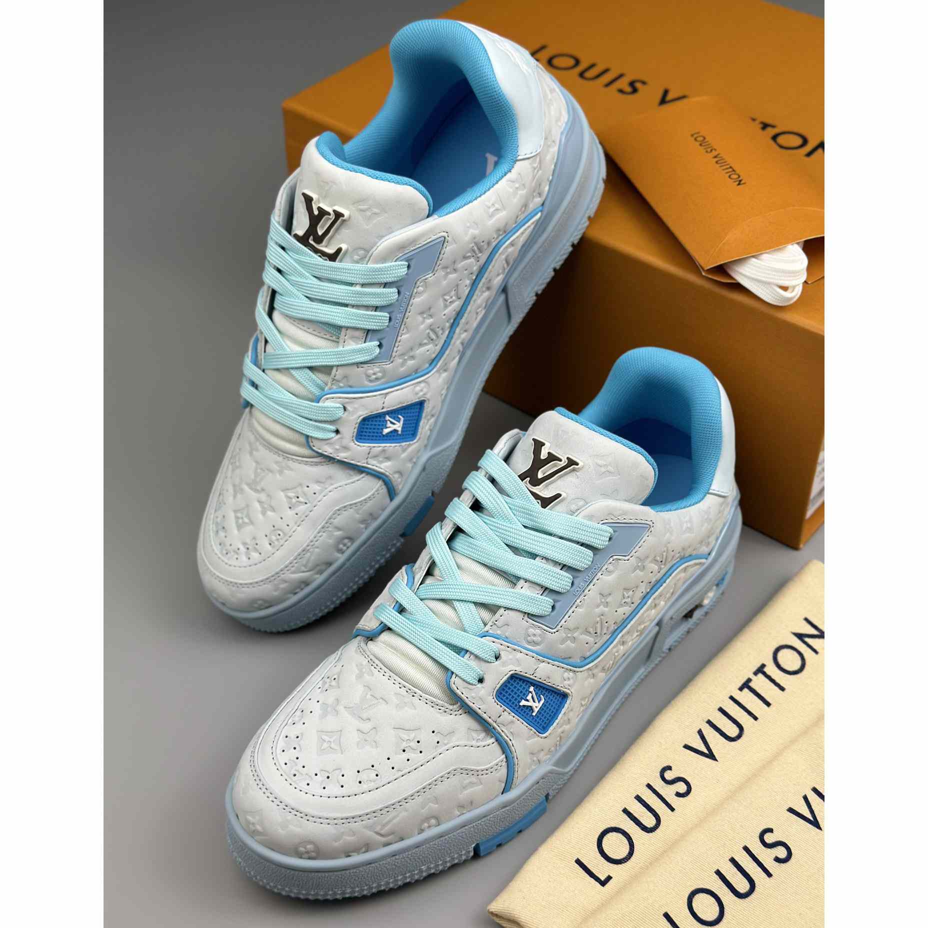 Louis Vuitton LV Trainer Sneaker      1ACXB1 - DopestKickz