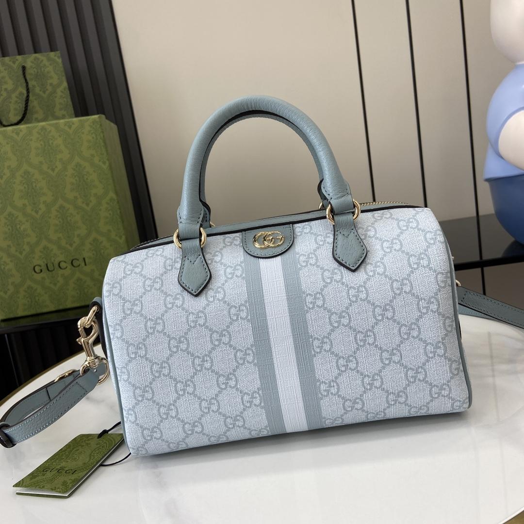 Gucci Ophidia GG Small Top Handle Bag - DopestKickz