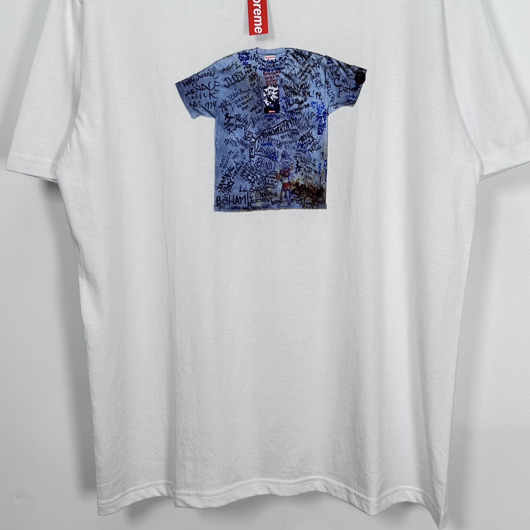 Supreme First Tee - White - DopestKickz