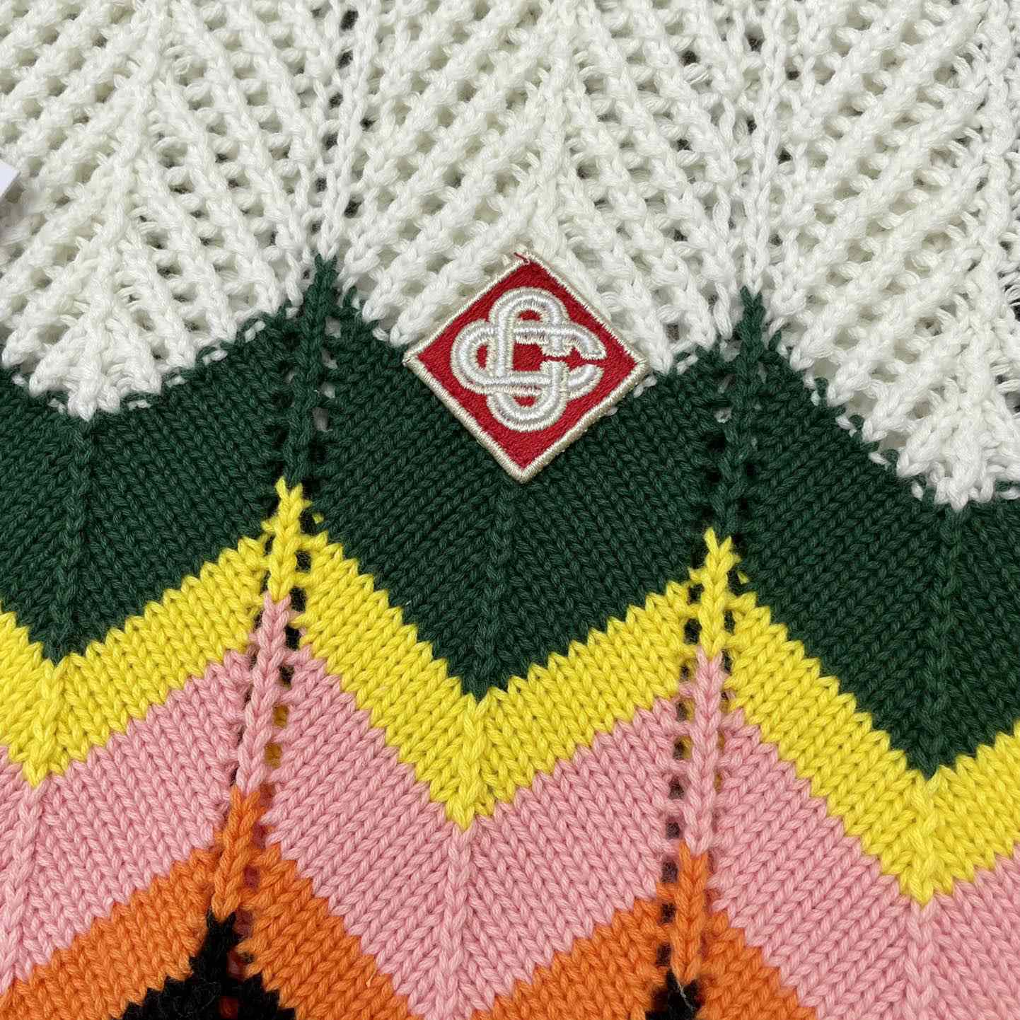 Casablanca Chevron Lace Vest   D0047 - DopestKickz
