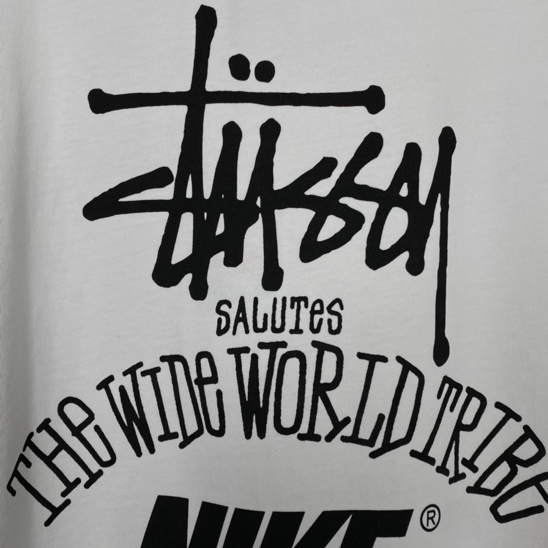 Nike x Stussy The Wide World Tribe T-Shirt - DopestKickz