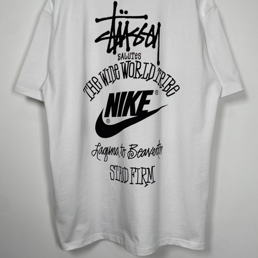 Nike x Stussy The Wide World Tribe T-Shirt - DopestKickz