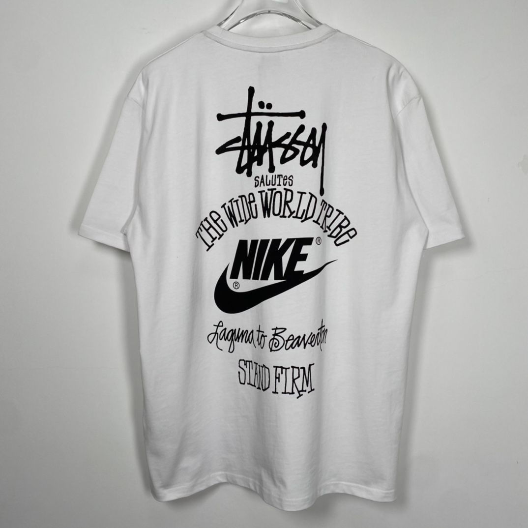 Nike x Stussy The Wide World Tribe T-Shirt - DopestKickz