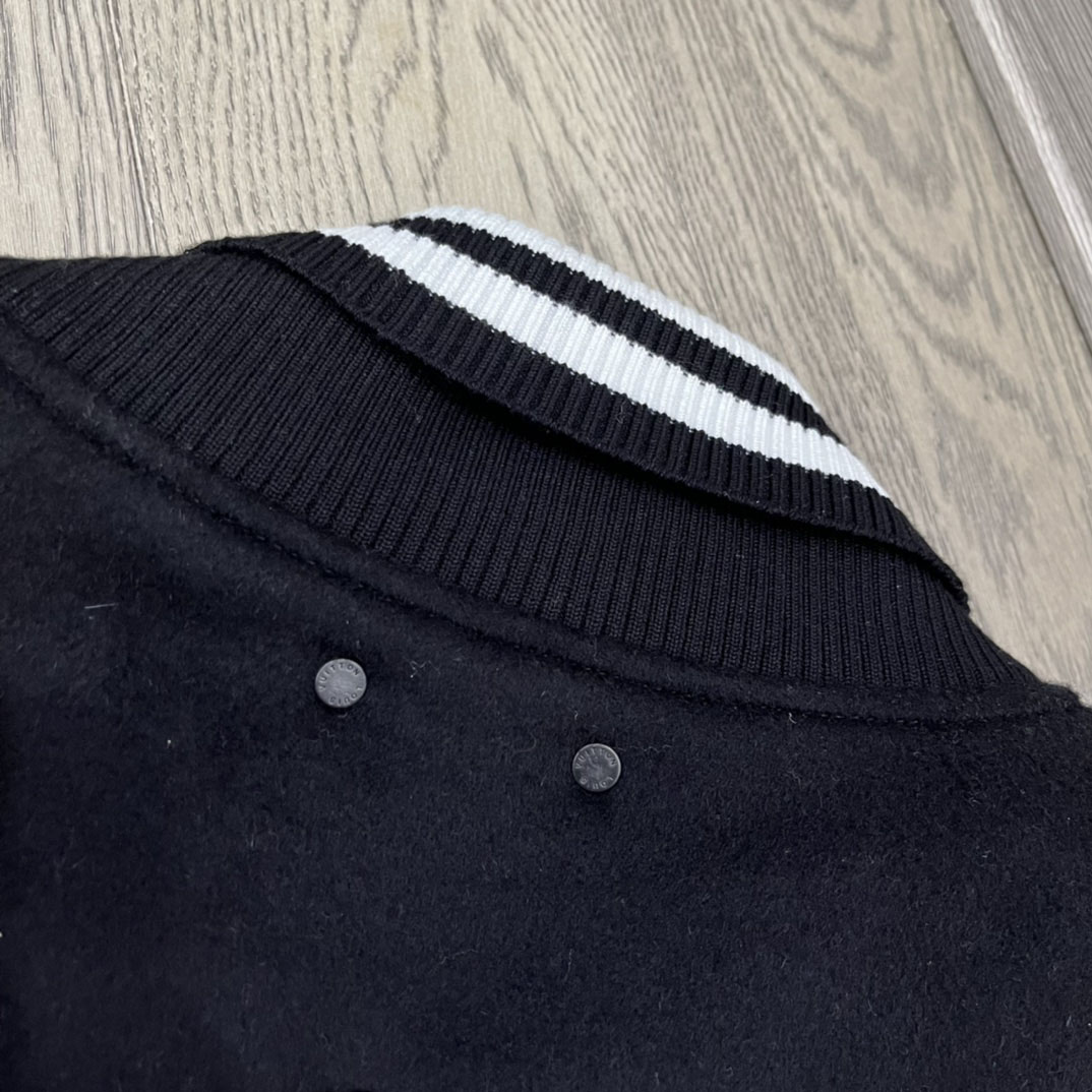 Louis Vuitton x NBA Leather Basketball Jacket - DopestKickz