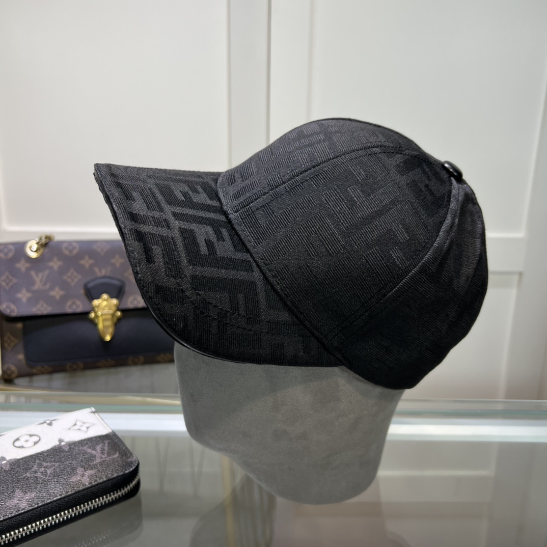Fendi FF  Logo Baseball Cap - DopestKickz