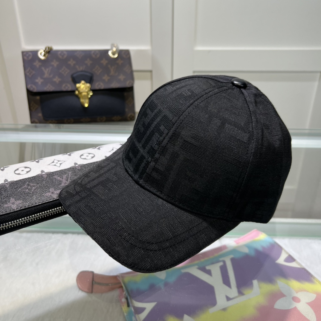 Fendi FF  Logo Baseball Cap - DopestKickz