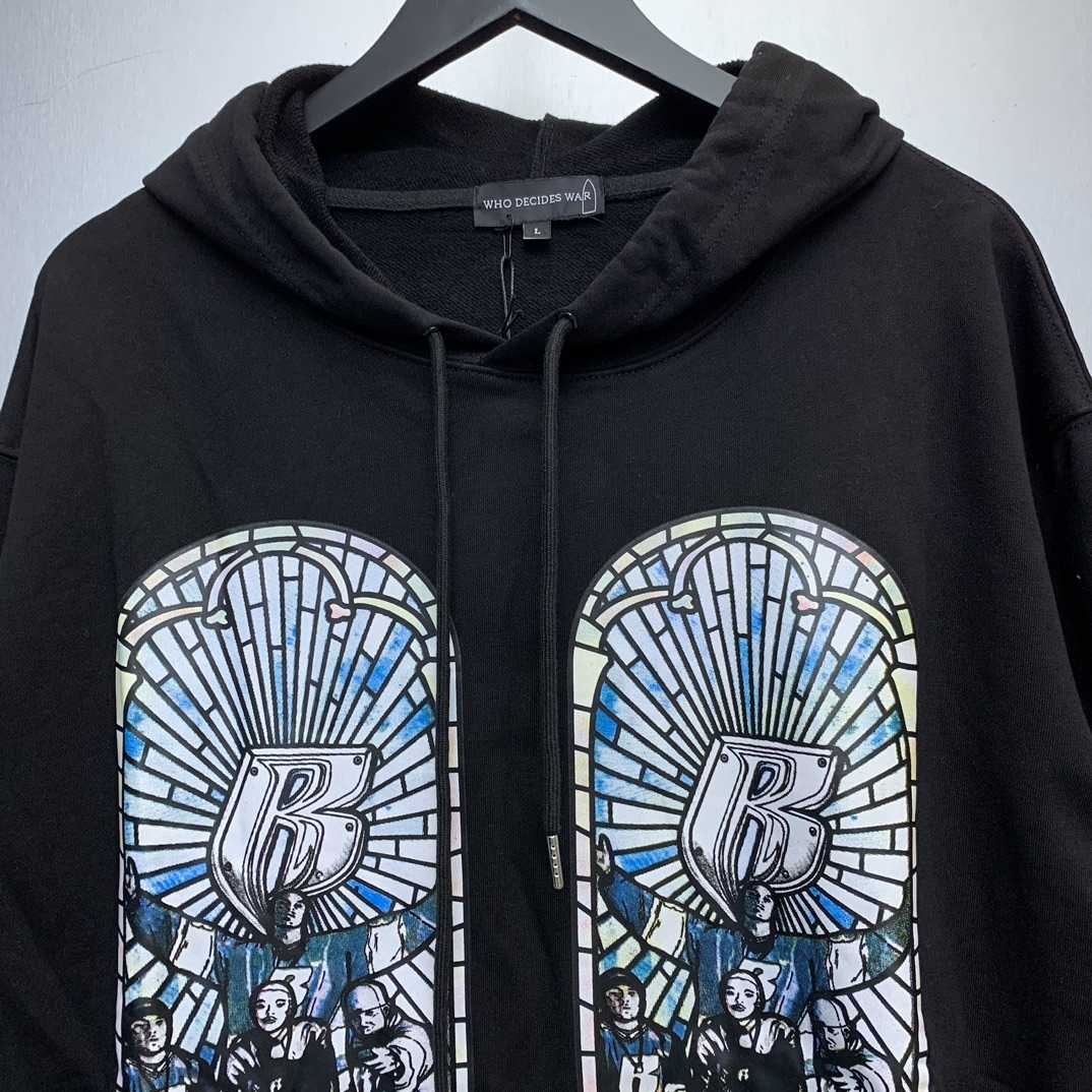 Who Decides War Ruff Ryder Hooded Sweatshirt - DopestKickz