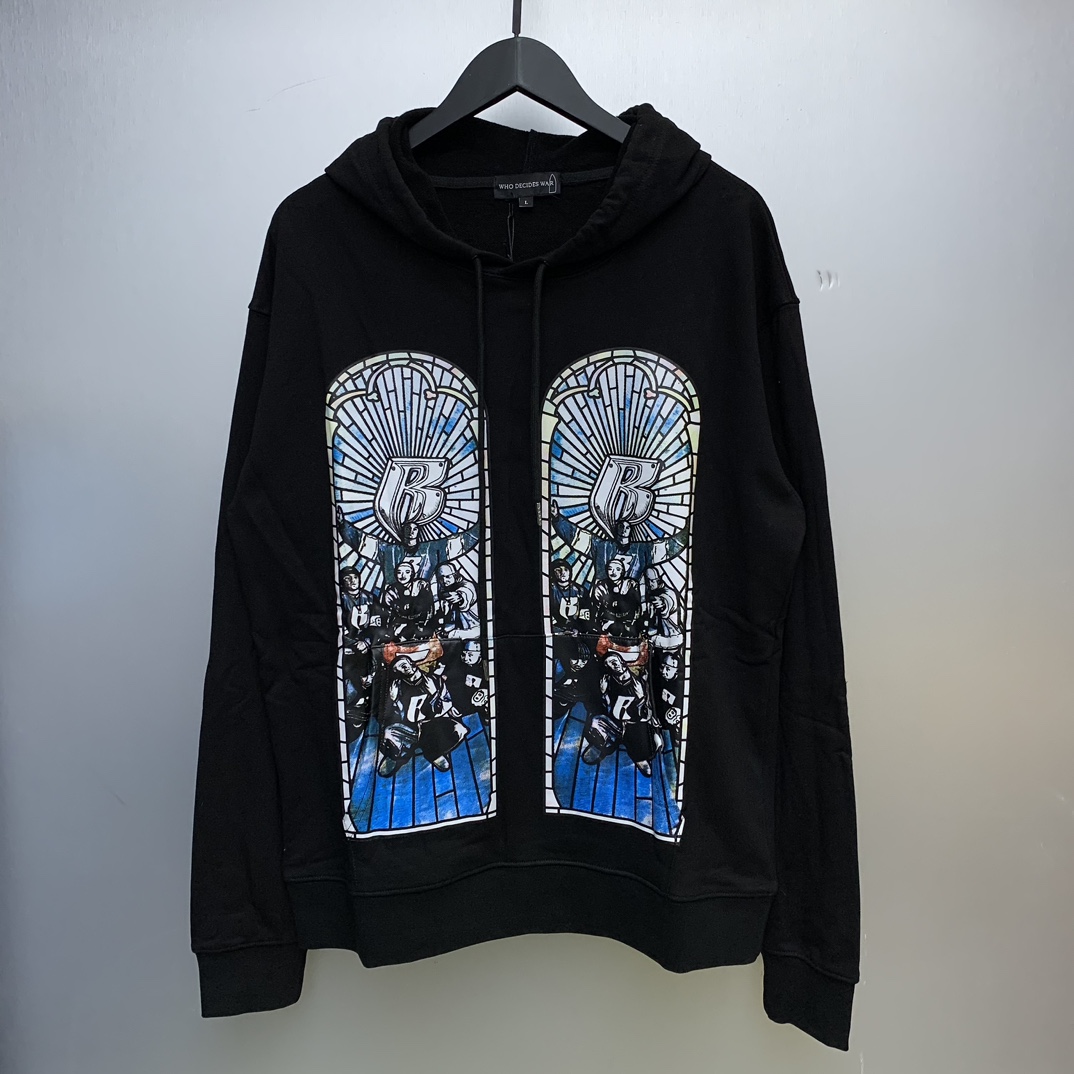 Who Decides War Ruff Ryder Hooded Sweatshirt - DopestKickz