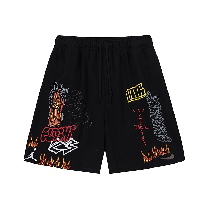Travis Scott Cactus Jack x Air Jordan Shorts - DopestKickz