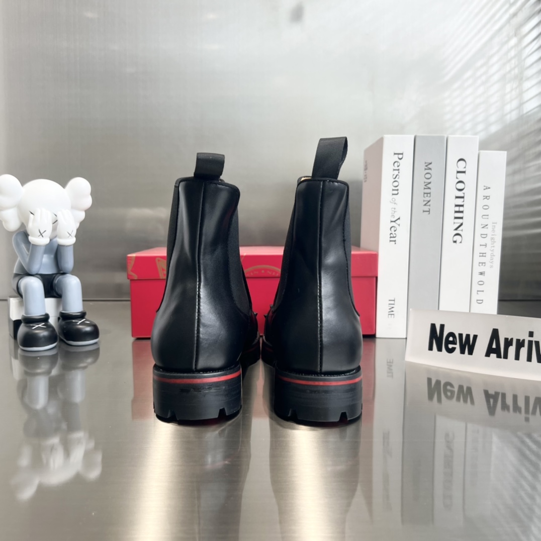 Christian Louboutin Melon Spikes Boots - DopestKickz