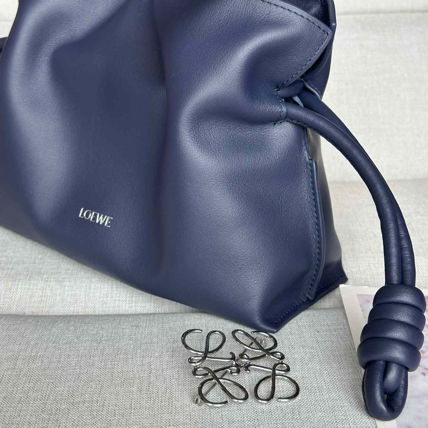 Loewe Mini Flamenco Clutch In Nappa Calfskin - DopestKickz