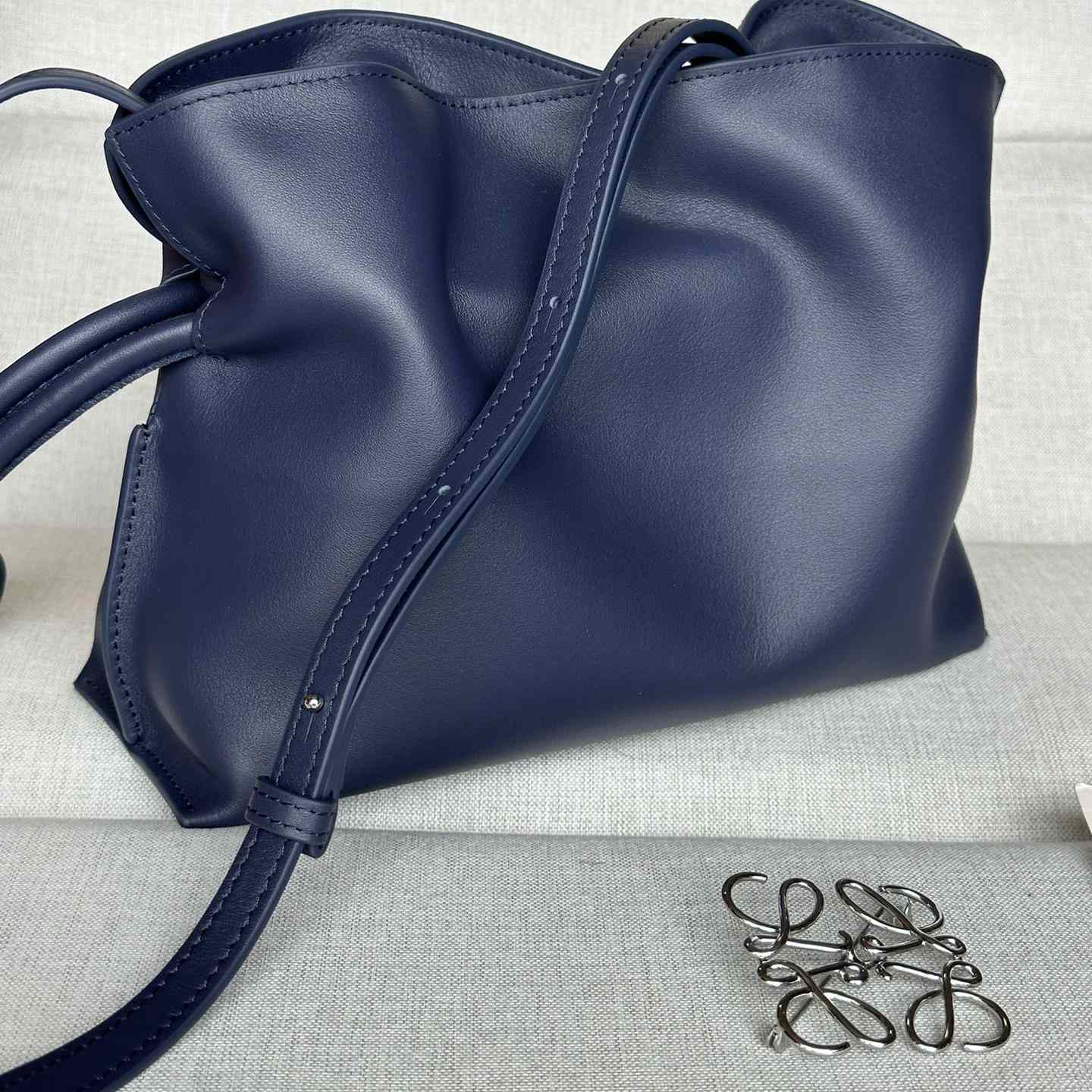 Loewe Mini Flamenco Clutch In Nappa Calfskin - DopestKickz
