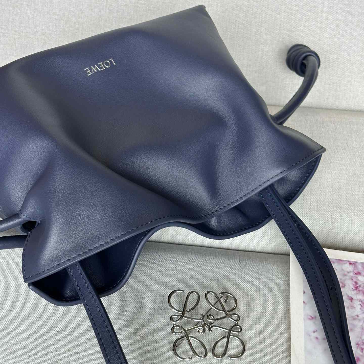 Loewe Mini Flamenco Clutch In Nappa Calfskin - DopestKickz