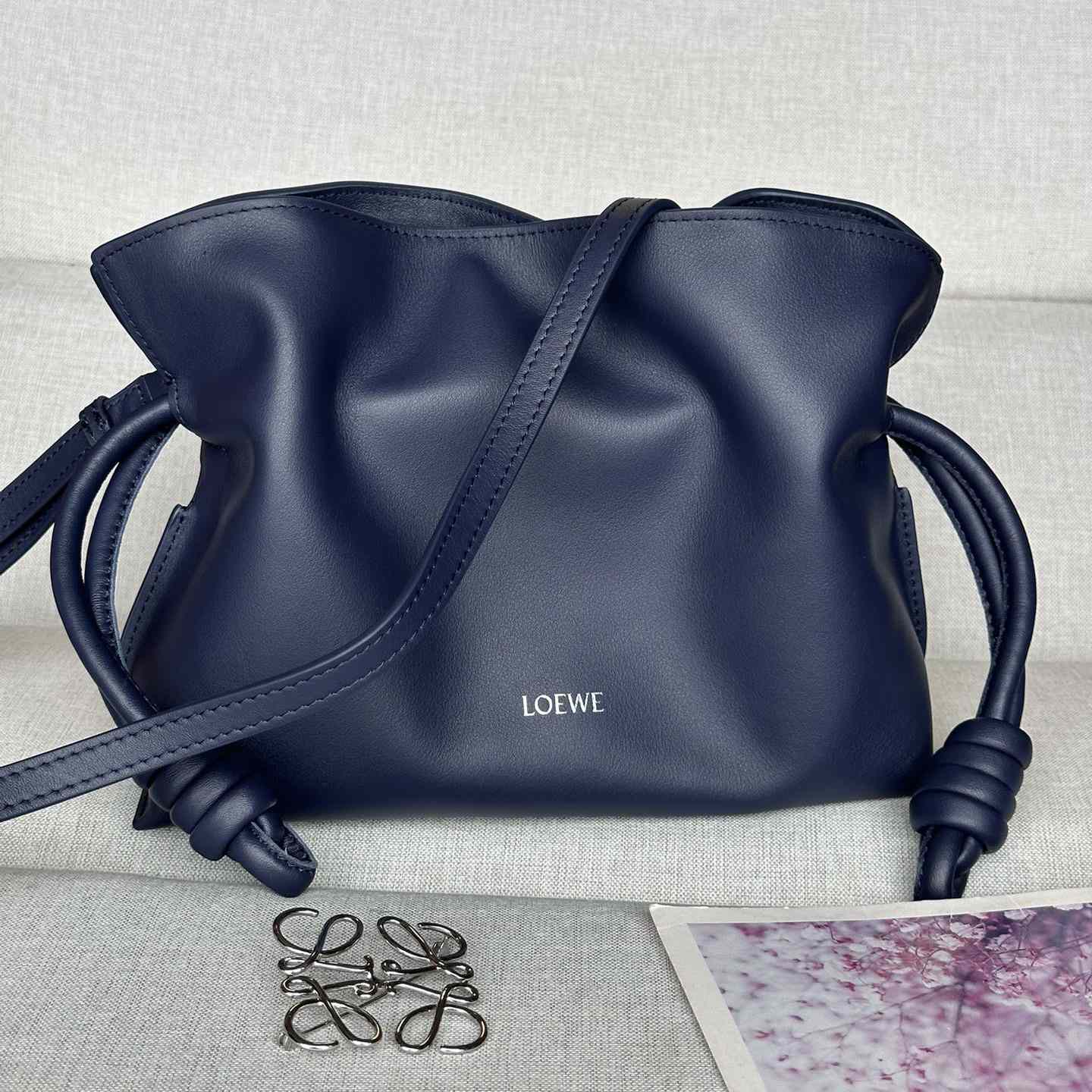Loewe Mini Flamenco Clutch In Nappa Calfskin - DopestKickz