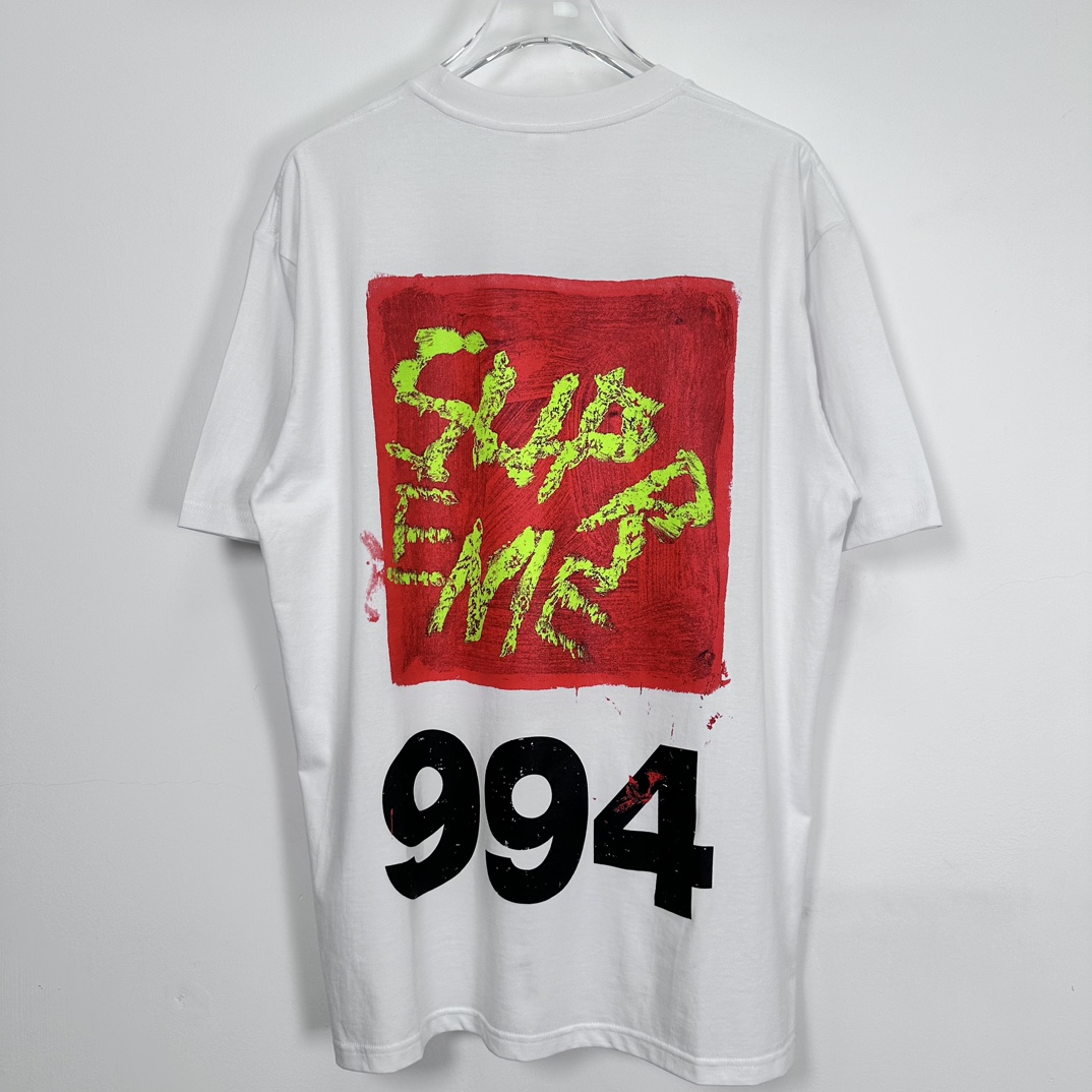 Supreme Paint Tee - DopestKickz