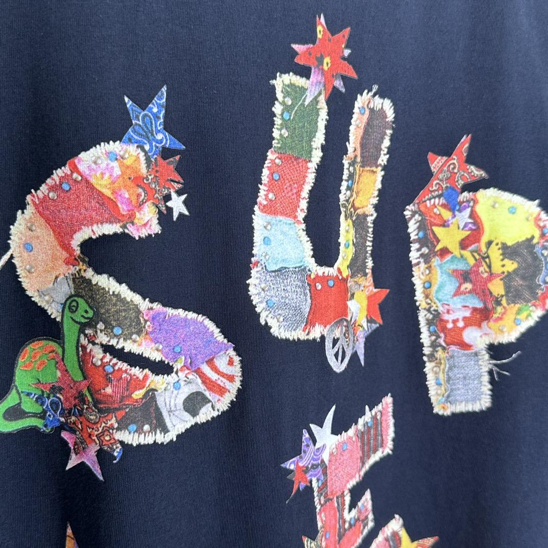 Supreme Patchwork Tee - DopestKickz