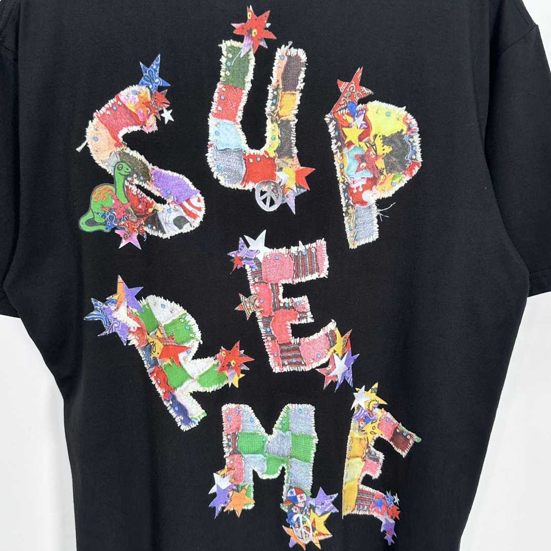 Supreme Patchwork Tee - DopestKickz