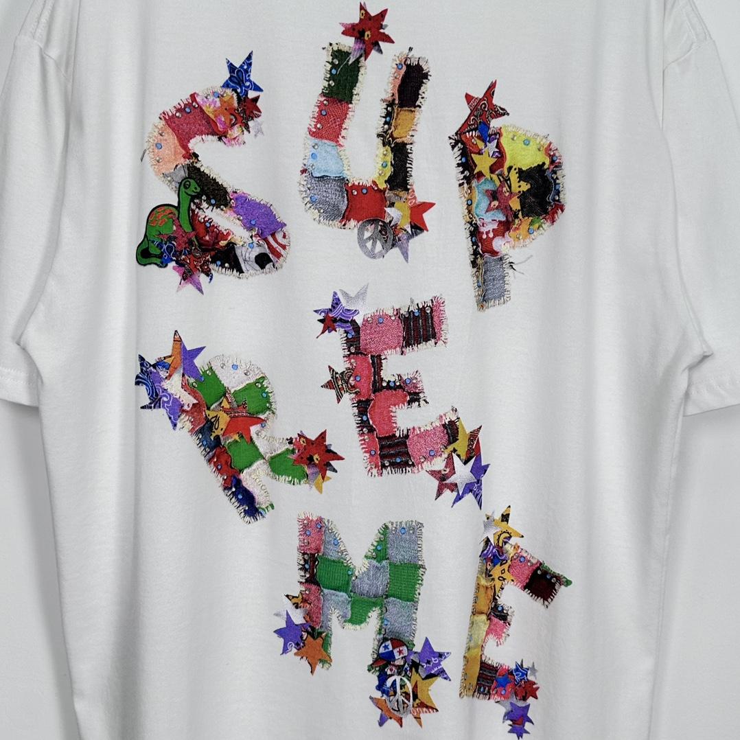 Supreme Patchwork Tee - DopestKickz