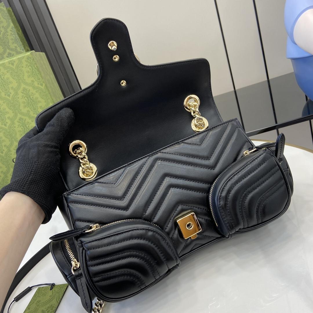 Gucci GG Marmont Small Multi-pocket Bag - DopestKickz