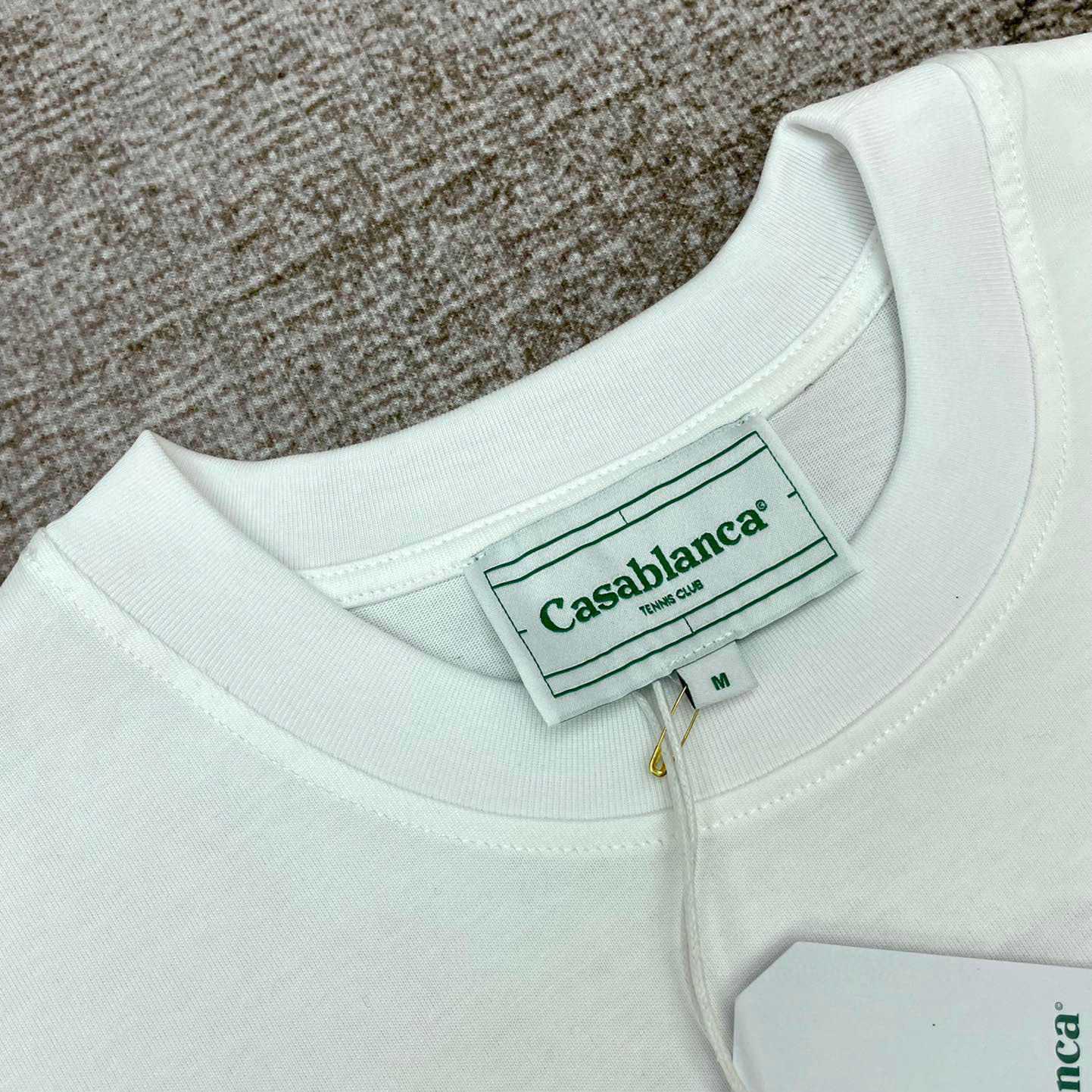 Casablanca Tennis Pastelle Printed T-Shirt   C870 - DopestKickz
