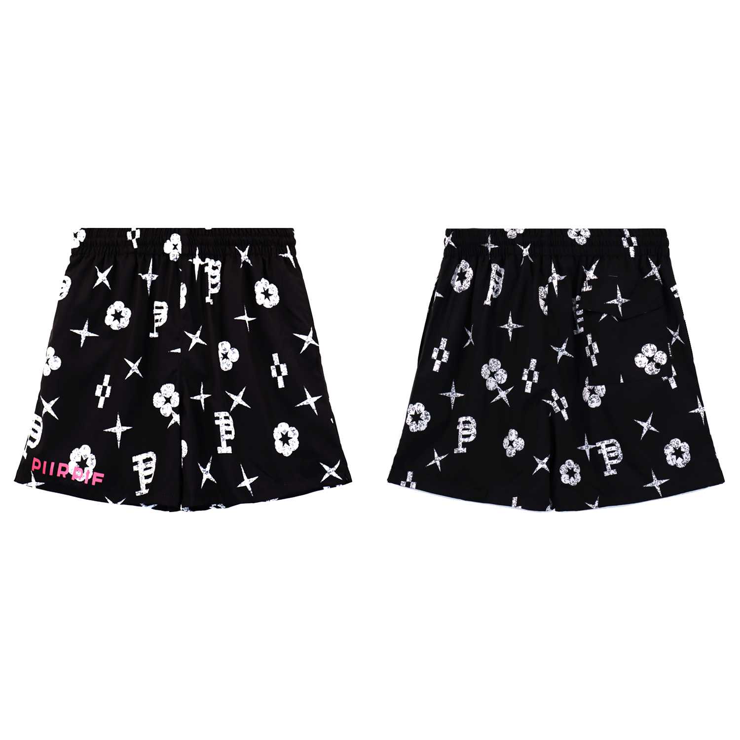 Purple-Brand Bubble Logo Short - DopestKickz