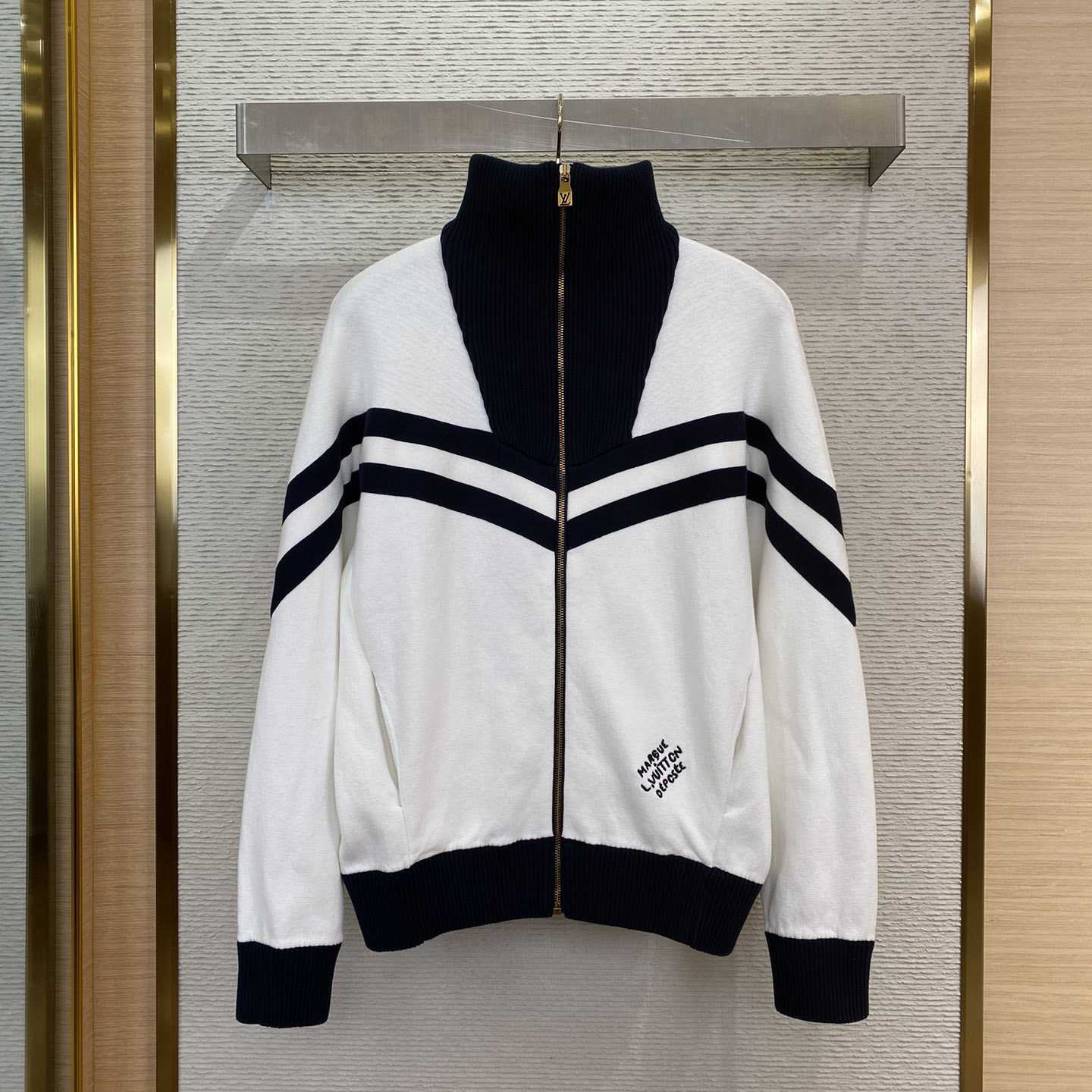 Louis Vuitton Knitted Cotton Sailor Blouson   1AFQPX - DopestKickz