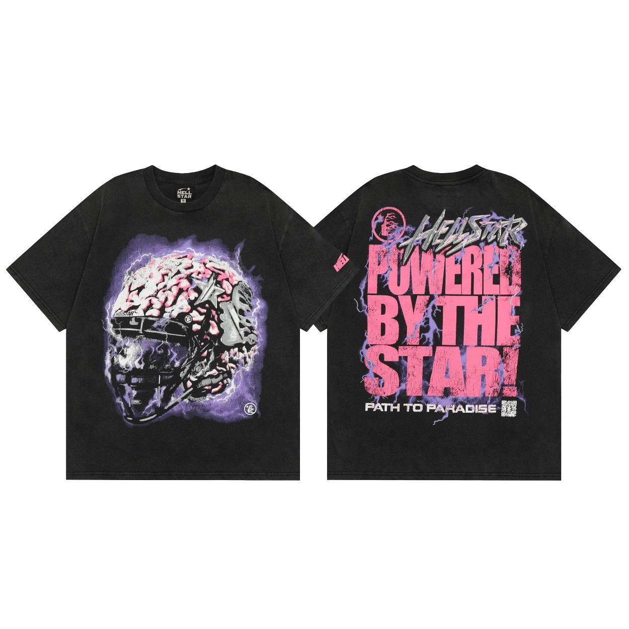 Hellstar Helmet Short Sleeve Tee - DopestKickz