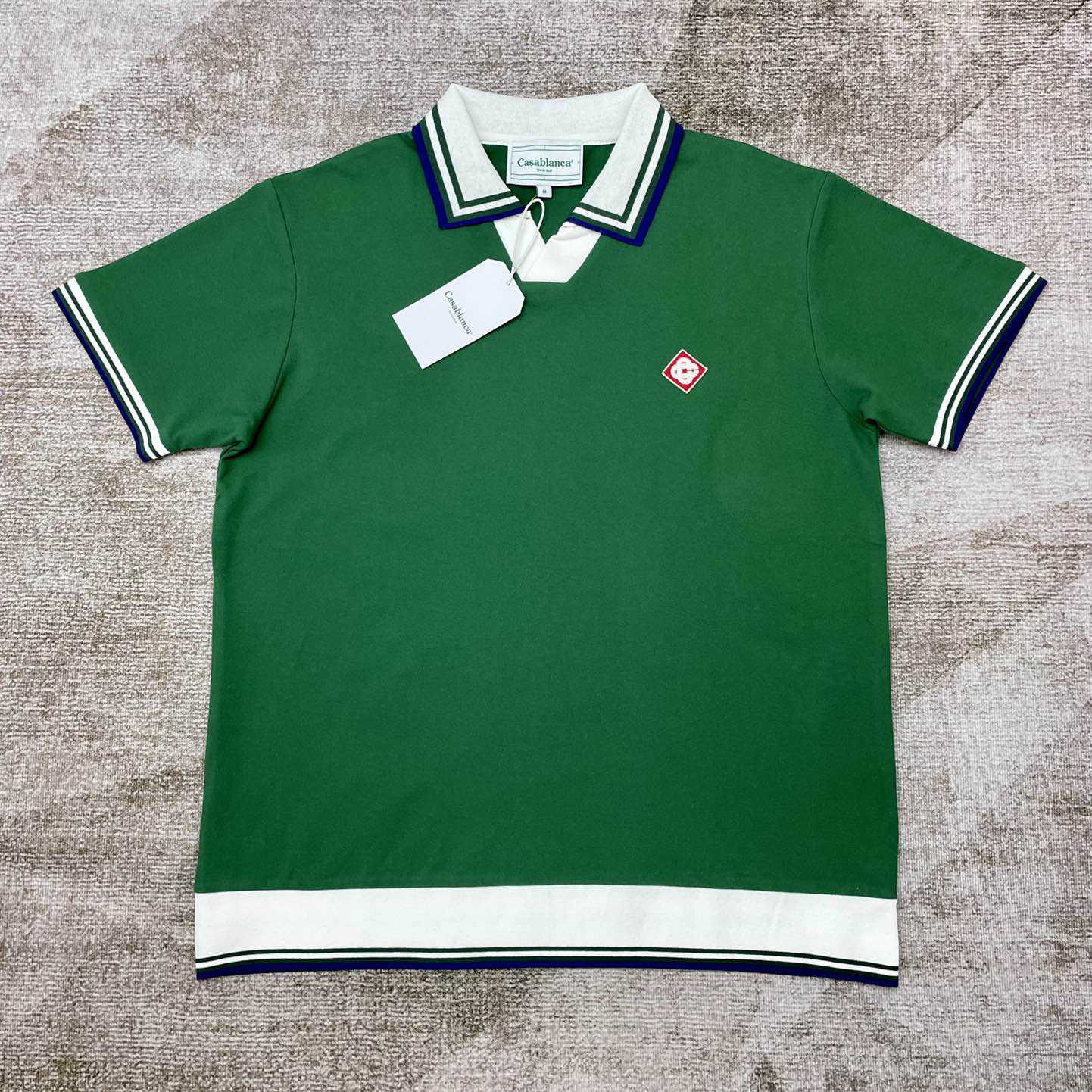 Casablanca Polo Shirt   c857 - DopestKickz