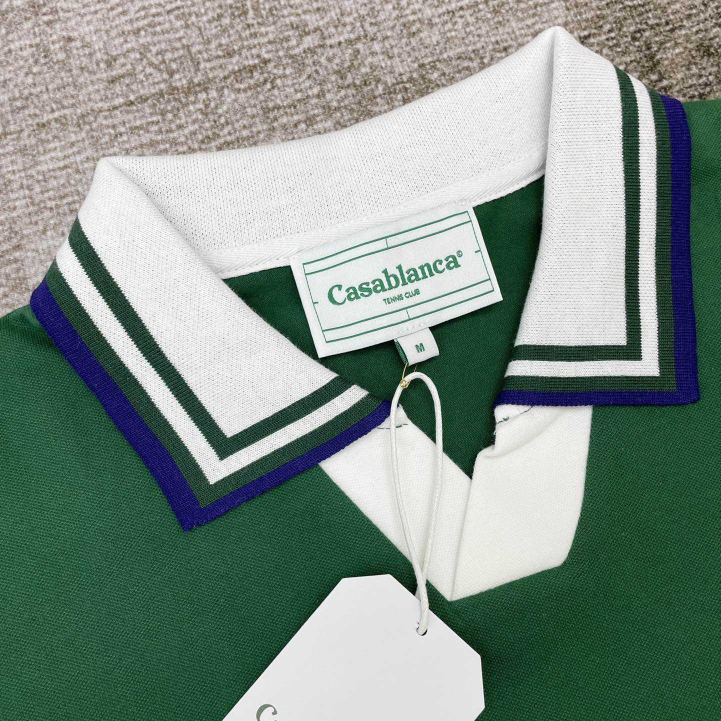Casablanca Polo Shirt   c857 - DopestKickz