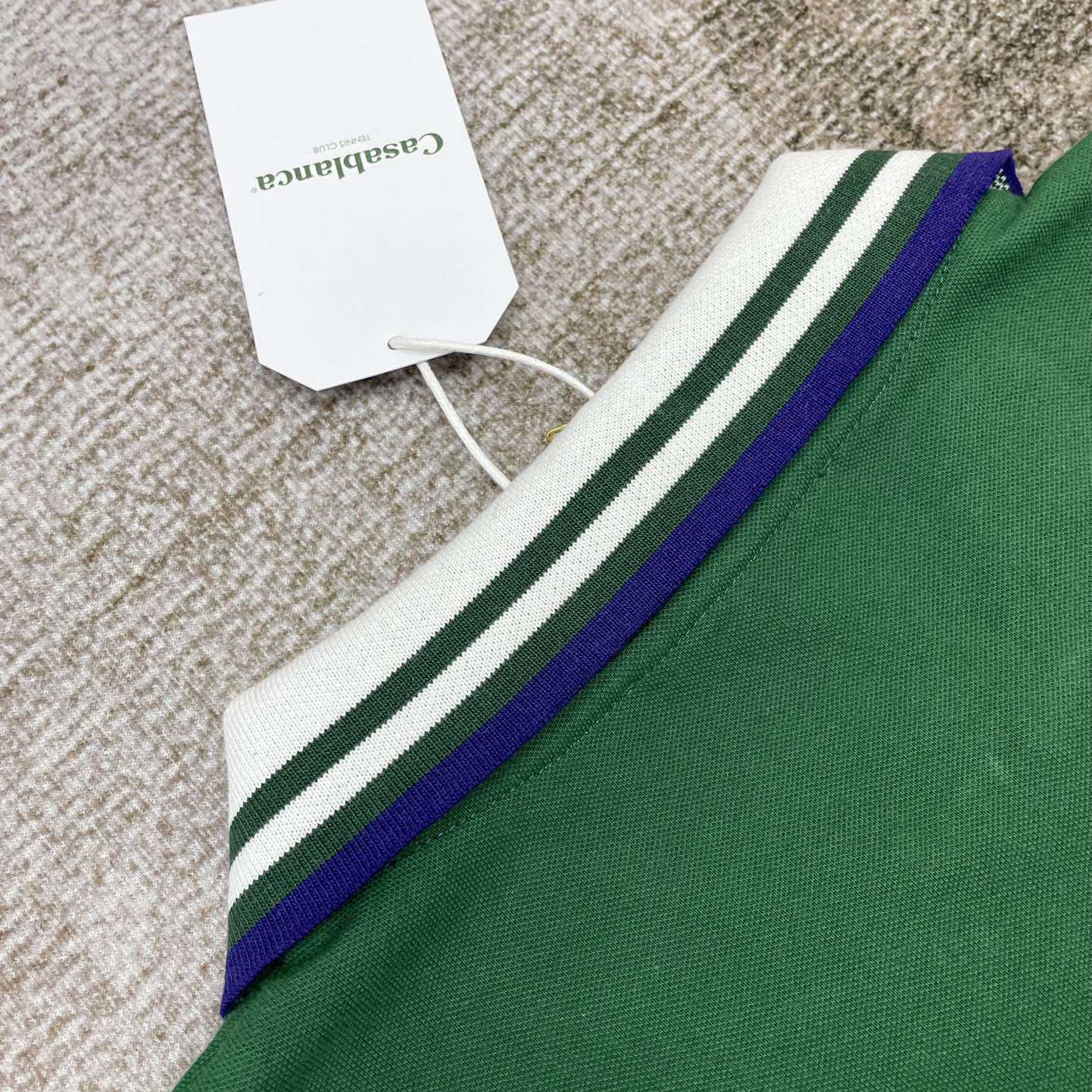 Casablanca Polo Shirt   c857 - DopestKickz