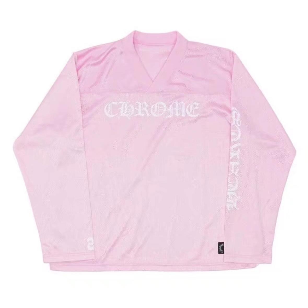 Chrome Heart Jersey Pink Long Sleeve - DopestKickz
