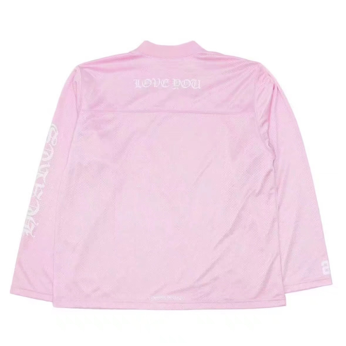 Chrome Heart Jersey Pink Long Sleeve - DopestKickz