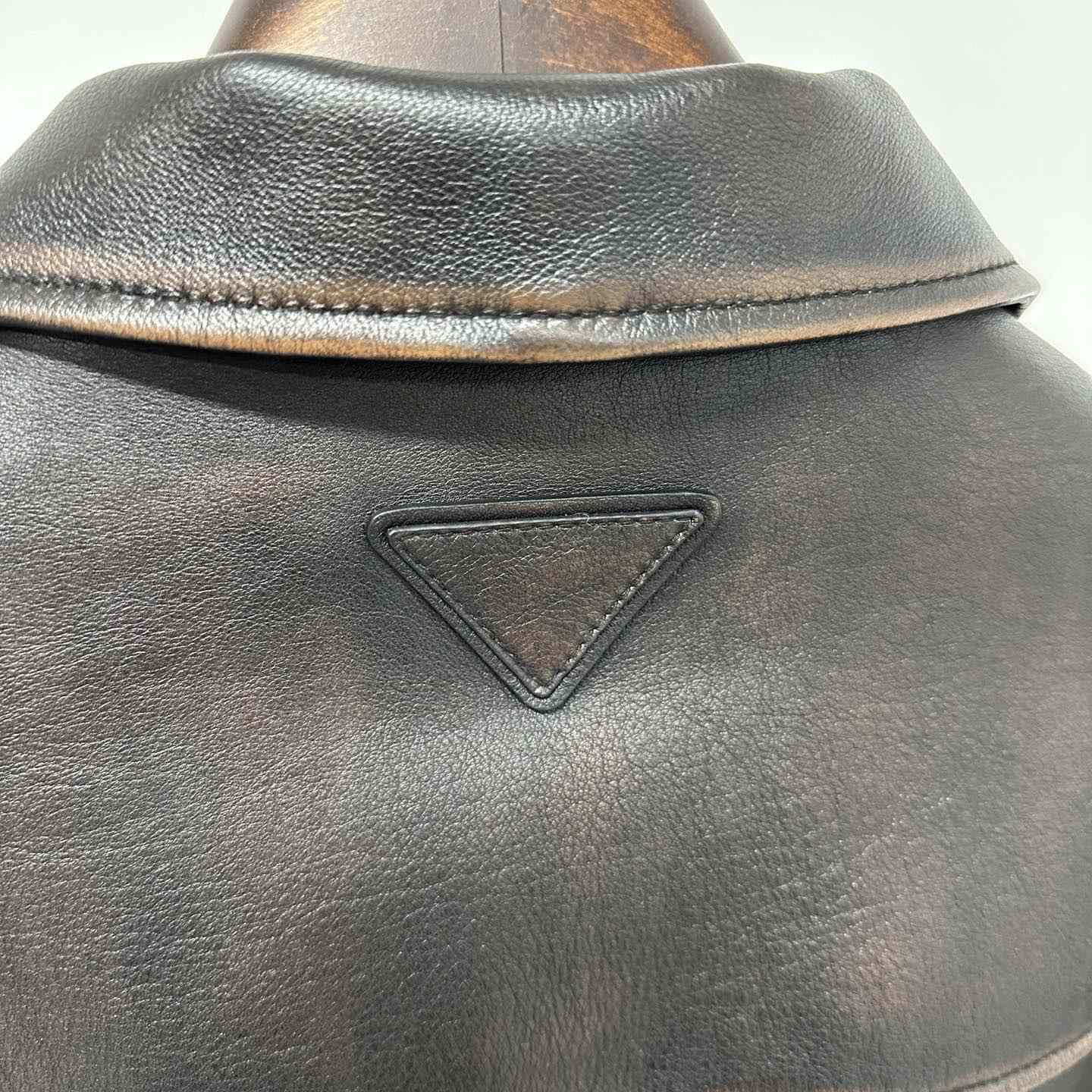 Prada Leather Jacket - DopestKickz