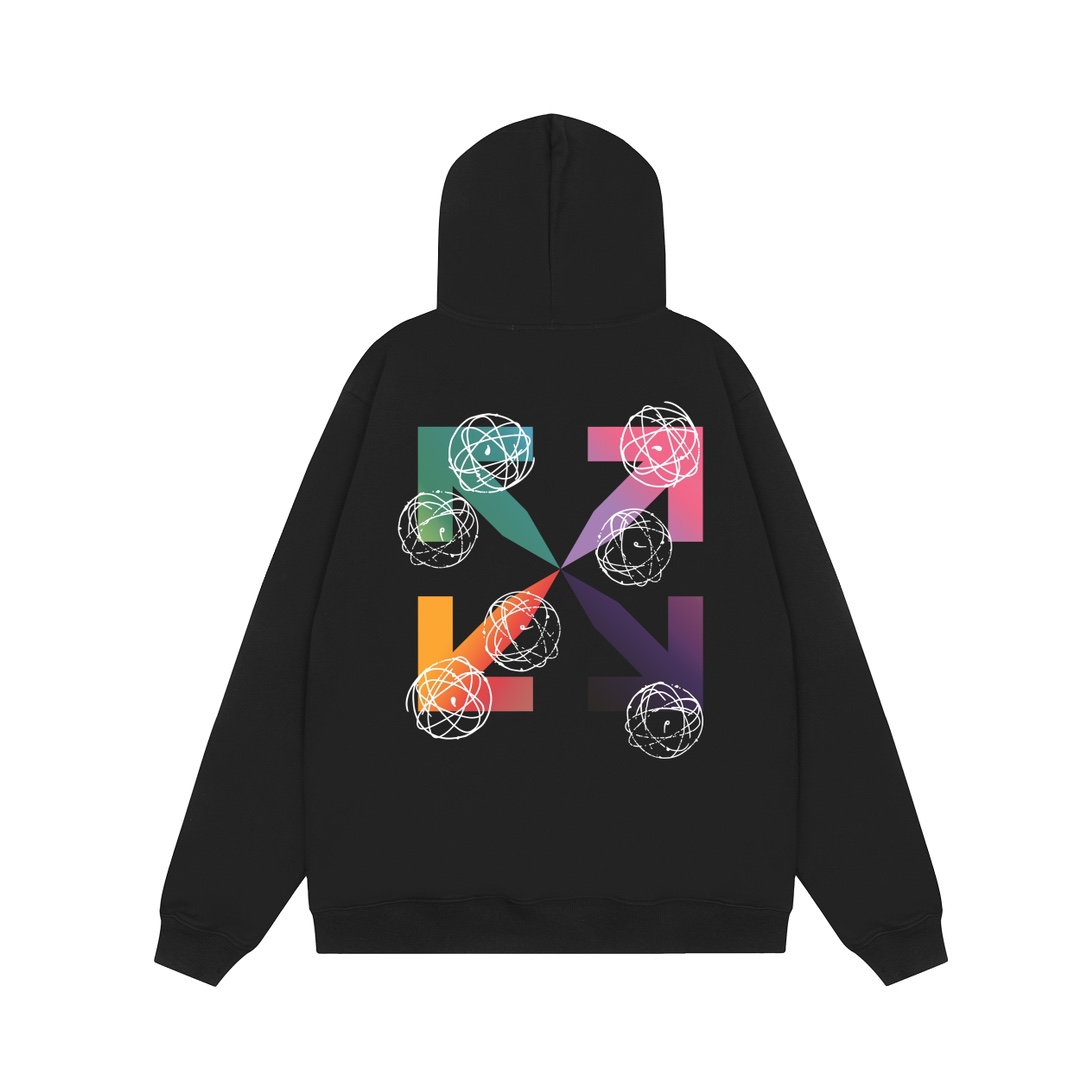 Off-White Cotton Hoodie - DopestKickz