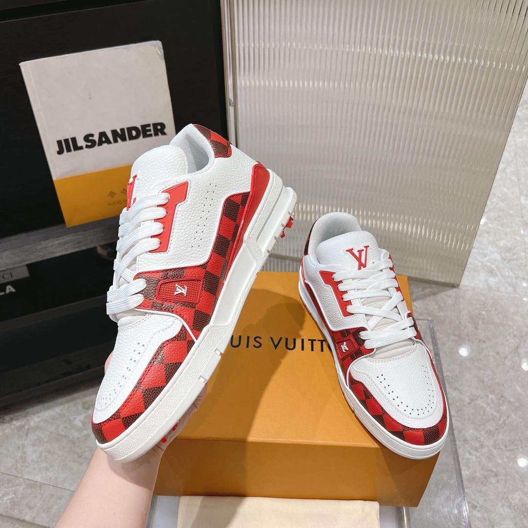 Louis Vuitton LV Trainer Sneaker    - DopestKickz
