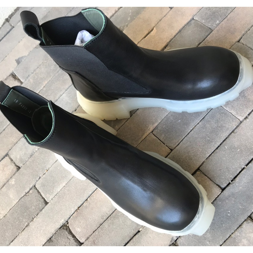 Rick Owens Leather Boots  - DopestKickz