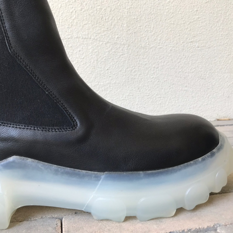 Rick Owens Leather Boots  - DopestKickz