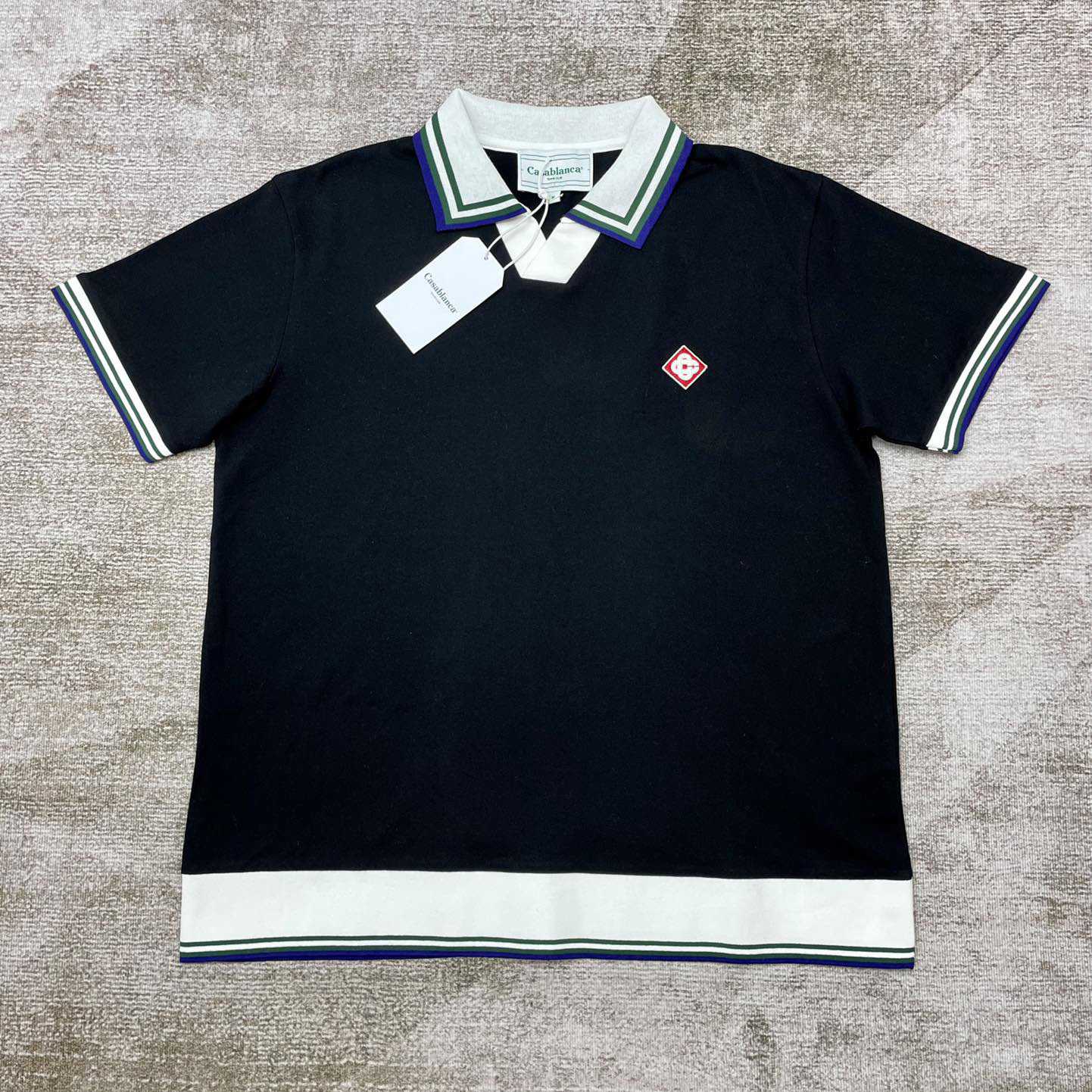 Casablanca Polo Shirt   c856 - DopestKickz