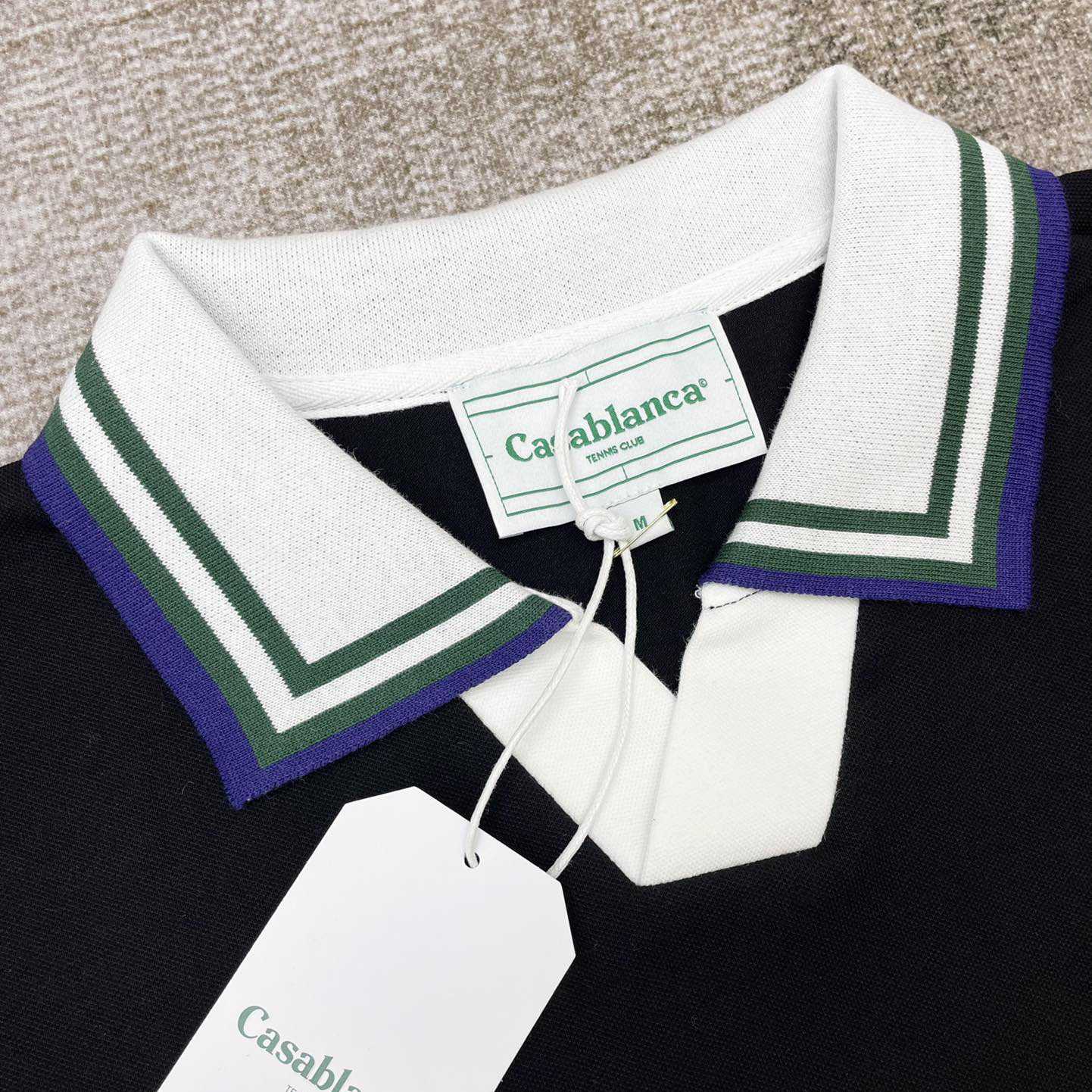 Casablanca Polo Shirt   c856 - DopestKickz