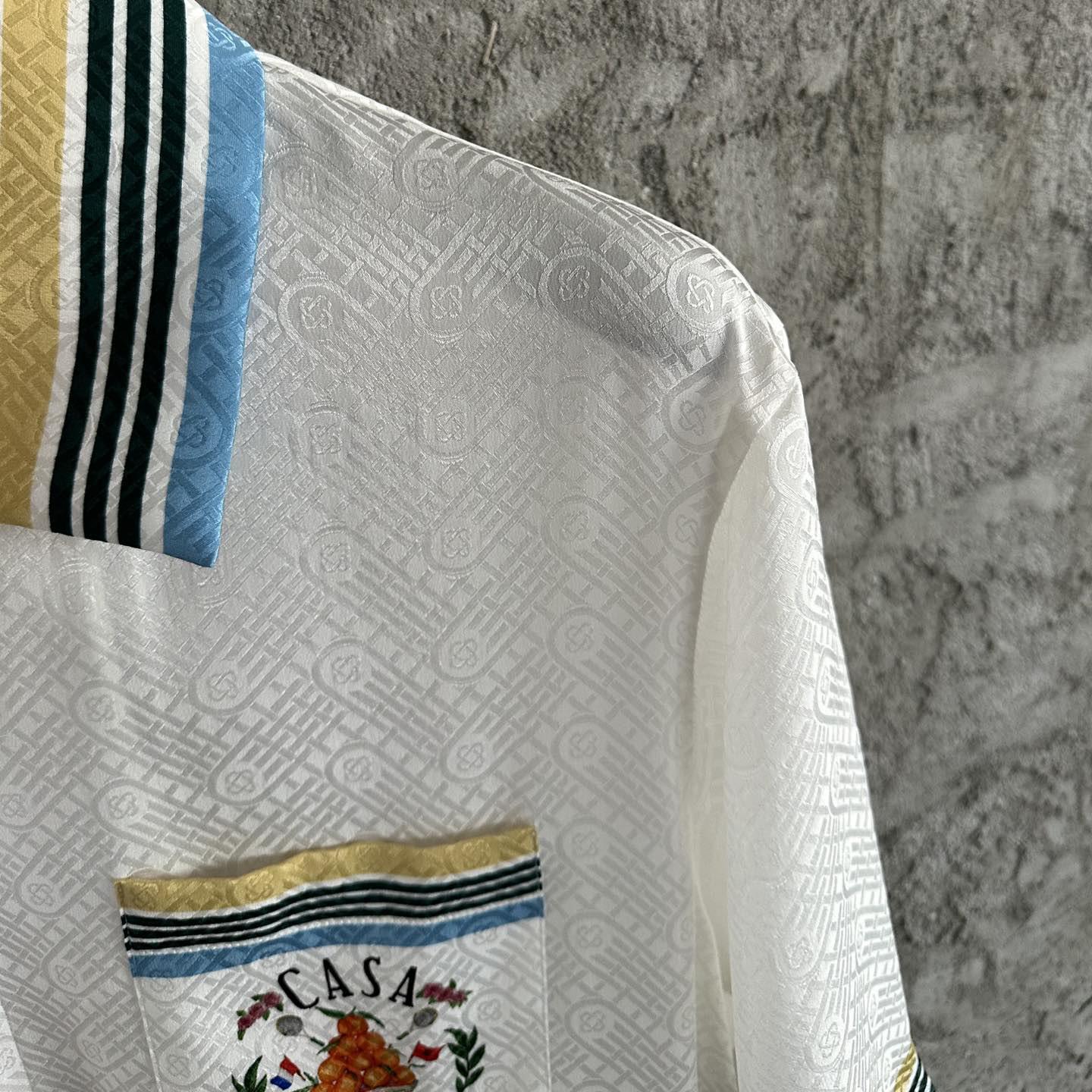 Casablanca Casa Way Shirt With Monogram - DopestKickz