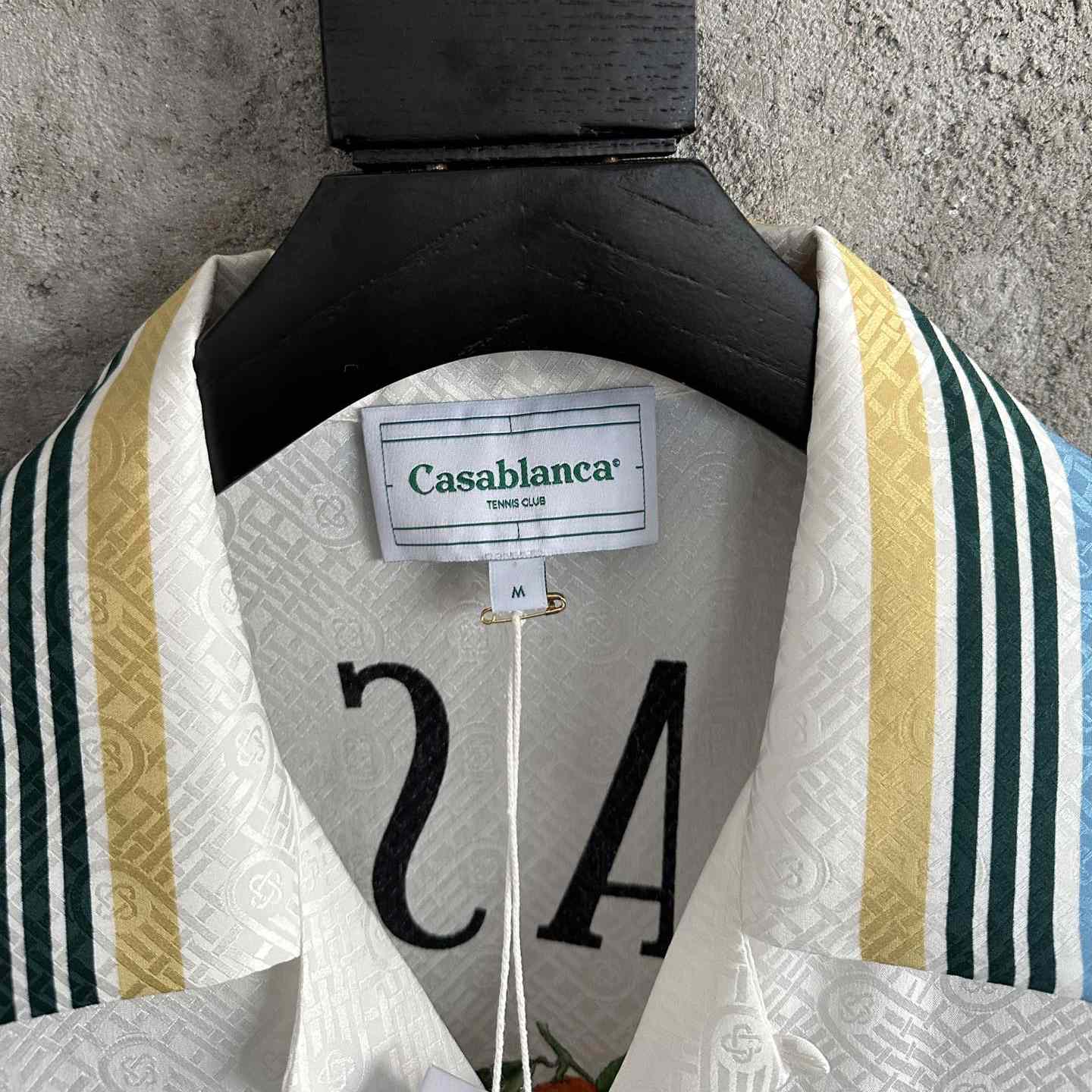 Casablanca Casa Way Shirt With Monogram - DopestKickz