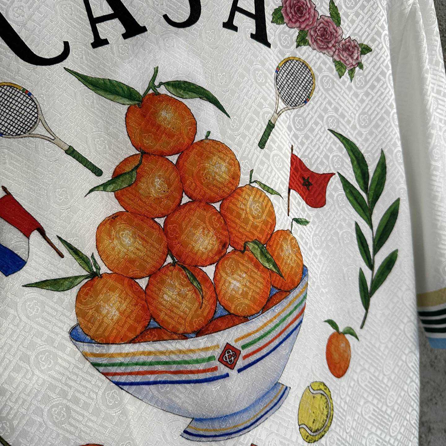 Casablanca Casa Way Shirt With Monogram - DopestKickz