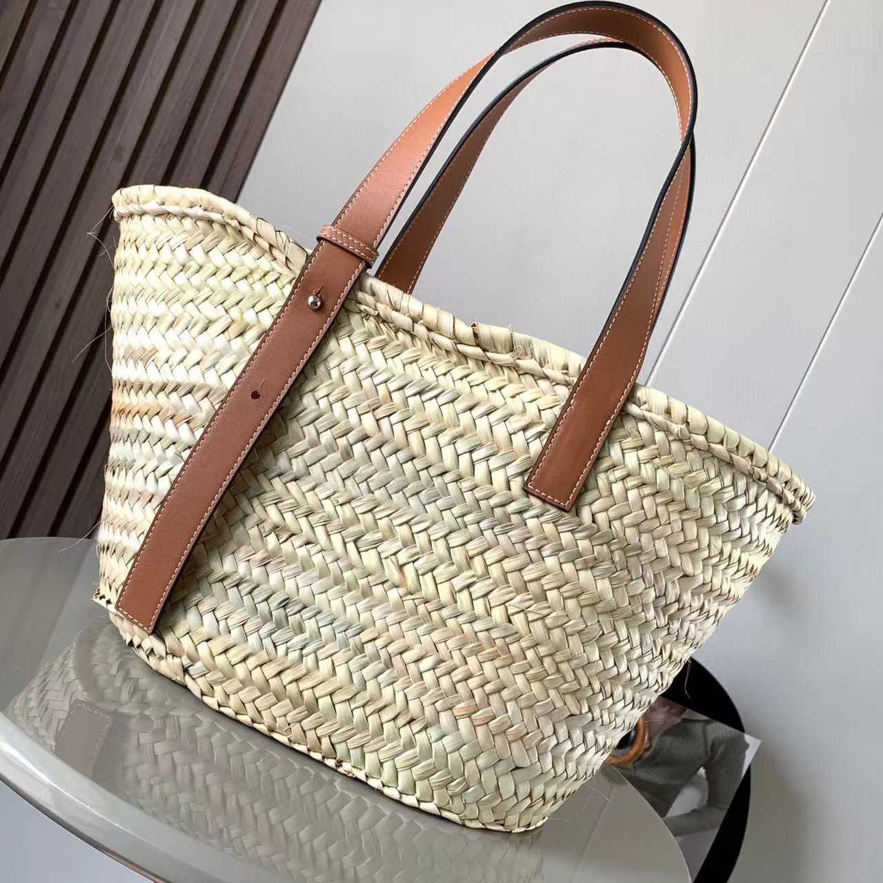 Loewe Basket Bag (47-28-25CM) - DopestKickz
