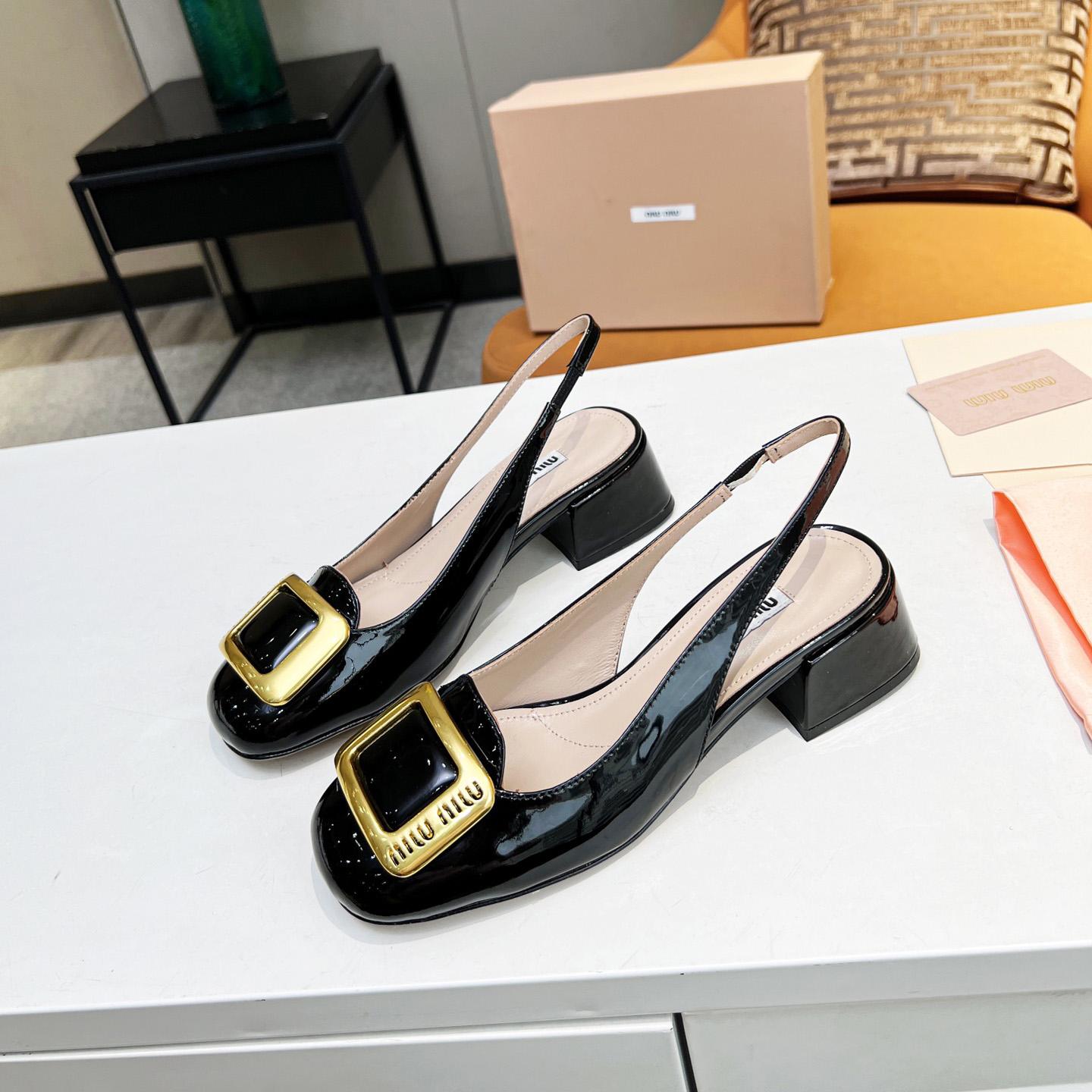 Miu Miu Patent Leather Pumps - DopestKickz